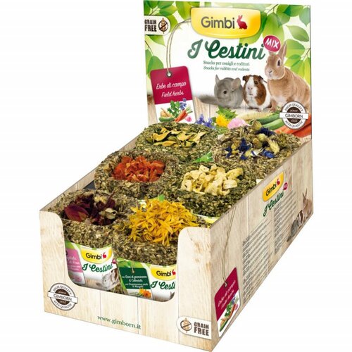 GIMBI MIX HRANA ZA GLODARE 2x75 g Slike