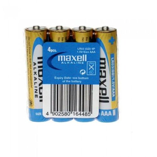Maxell Alkalne baterije Alkaline Battery LR03/AAA 1,5V, 4 kom Cene