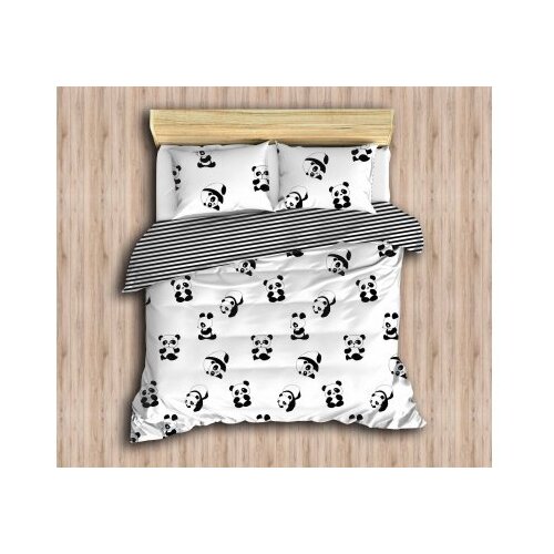 Lessentiel Maison posteljina (260x220) panda Slike