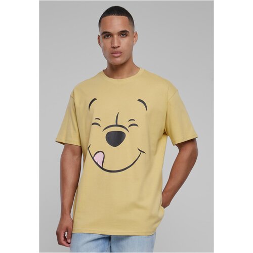 Mister Tee Disney 100 Winnie the Pooh Face Oversize Men&amp;#039;s T-Shirt Yellow Slike