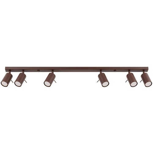 Sollux Lighting Stropna svetilka RING 6L rjava, (5000284973) Cene