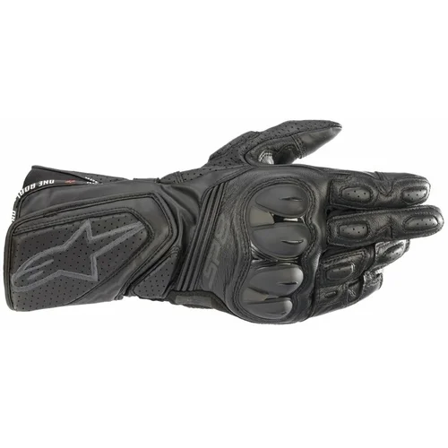 Alpinestars SP-8 V3 Leather Gloves Black/Black 2XL Rukavice