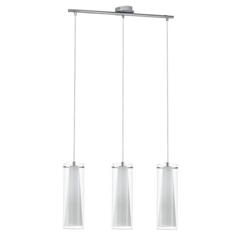 Eglo Pinto visilica/3 e27 3x60w krom/bistro/bijelo Slike