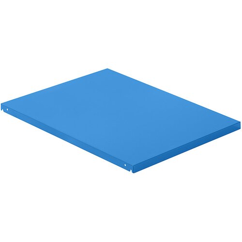 LISTA Vrhnja polica iz jeklene pločevine, ŠxG 890 x 1260 mm, obremenitev police 100 kg, svetlo modra Cene
