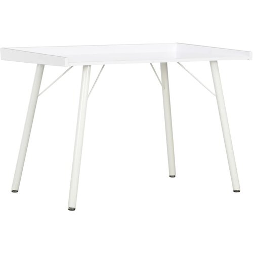 vidaXL Pisalna miza bela 90x50x79 cm Cene