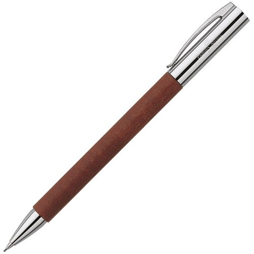 Olovka TEHNIČKA 0,7 MM DRVENO TIJELO (DRVO KRU&amp;Scaron;KE) AMBITION FABER-CASTELL 138131 SMEĐA-SELECTIVE Slike