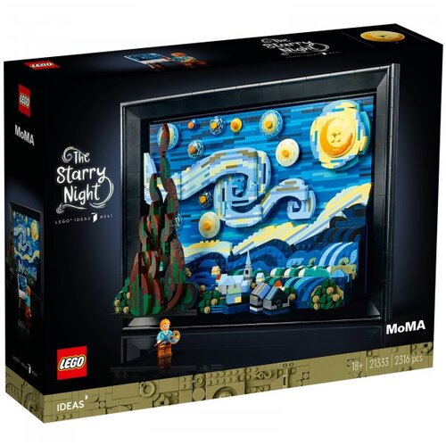 Lego Kocke Lego&amp;reg; Ideas: Vincent van Gogh - Zvezdna noč (21333) Slike
