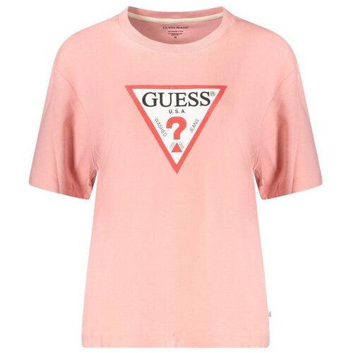 Guess Majice s kratkimi rokavi w4yi76k8hm0 pisana Slike