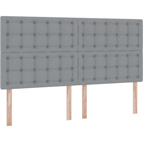  s madracem i skladi&amp;scaron;tem Svijetlo siva 160 x 200 cm Slike