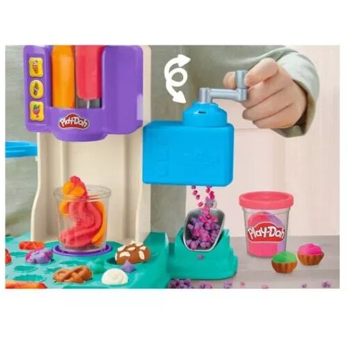 PLAY-DOH Rainbow Swirl Ice Cream playset G0028 Slike