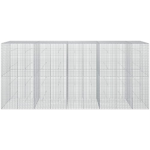  Gabion s 5 mm žicom i mrežom 5x5 cm 450x50x200 cm Slike