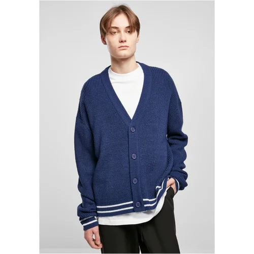 UC Men Sports Boxy Cardigan spaceblue