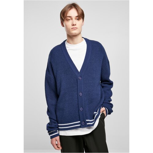 UC Men Sports Boxy Cardigan spaceblue Slike