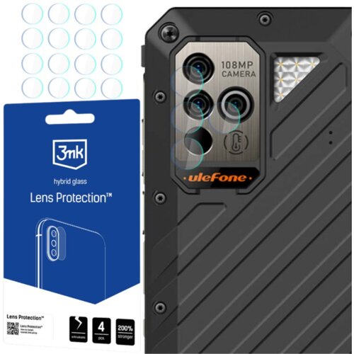 3mk ULEFONE POWER ARMOR 19 ZA&amp;Scaron;ČITA LEČ KALJENO STEKLO ZA TELEFON, (21977071) Slike