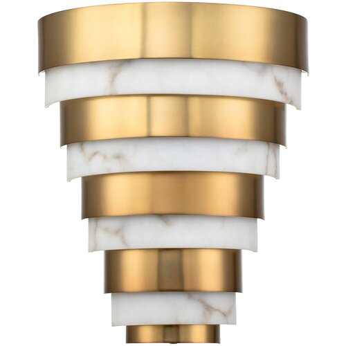 Quintiesse Hinkley Echelon Vgrajena LED stenska svetilka Heritage, medenina, 3000K, (22099074) Cene