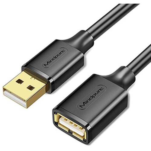 INF Podalj&scaron;ek USB 2.0 A mo&scaron;ki na A ženski, pozlačeni, ojačani napajalni kabel 3 m, (5000276667) Cene