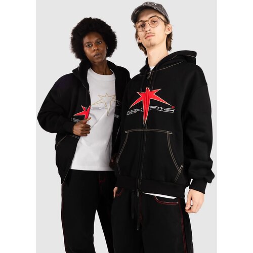 ICHPIG Allstar Zip Hoodie black Slike