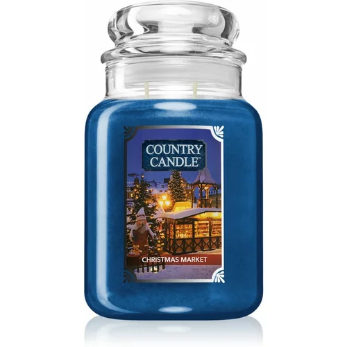 Country Candle Christmas Market mirisna svijeća 680 g