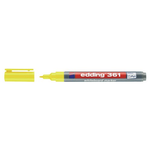 Edding marker za belu tablu 361 1mm žuta Cene