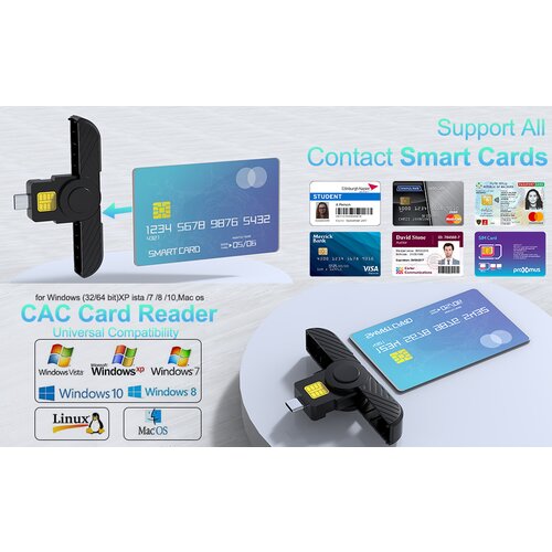 Kettz tip C USB čitač ID smart CR-K1030B ( 70-004 ) Cene