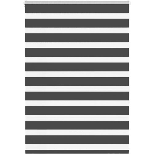 vidaXL idaXL Zebra senčilo črna 110x150 cm tkanina širina 105,9 cm poliester Cene