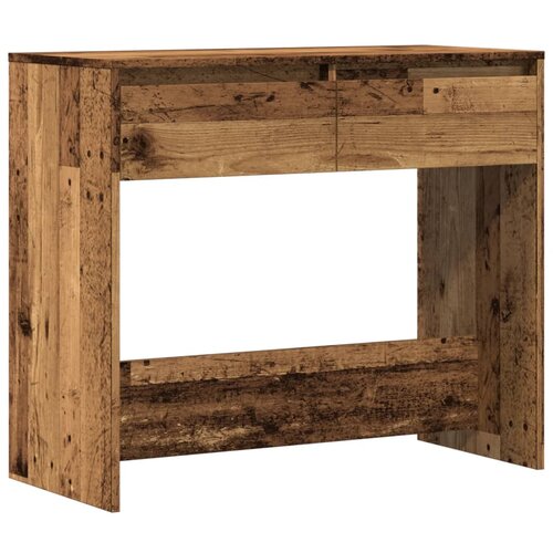 Maison Chic konzolna miza - miza ob steni starinski les 89x41x76,5 cm inženirski les, (21786497) Cene