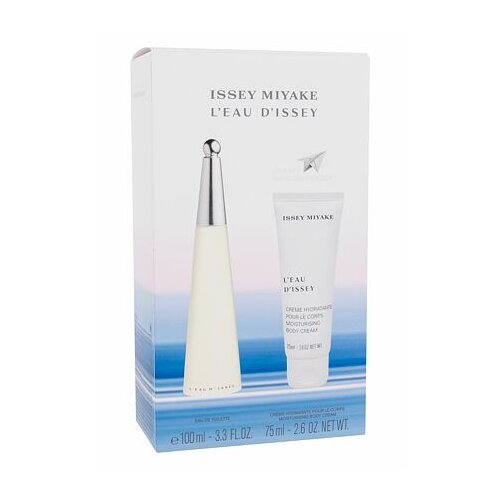 Issey Miyake L´Eau D´Issey darilni set toaletna voda 100 ml + krema za telo 75 ml za ženske Cene