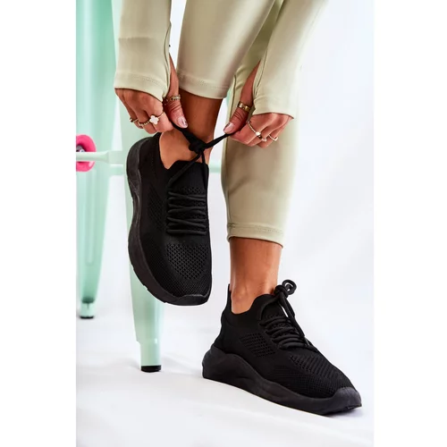 Kesi Women's Sport Shoes Slip-on Black Livia