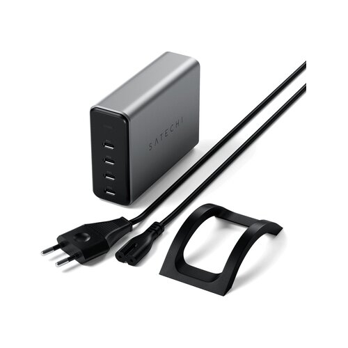 Satechi usb-c 165W ST-UC165GM-EU punjač sa 4 porta Slike