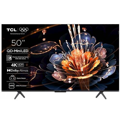 Tcl MiniLED televizor 50C61KS, 4K Ultra HD, Smart TV, Google TV, 100 Hz, Dolby Vision, HDR10+, AirPlay 2, HDMI 2.1 Cijene