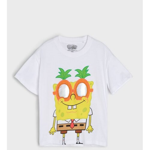 Sinsay Pamučna majica s printom SpongeBob Cijene