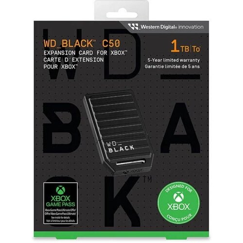 X BOX trdi disk 1TB WD Black C50 za Series Slike