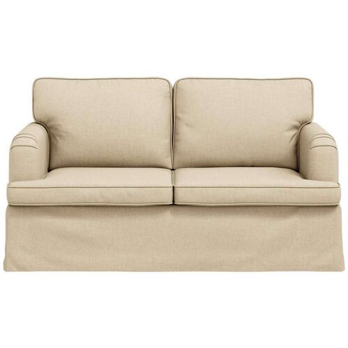 SOFA Krema 142 x 80 x 85 cm Metal Slike
