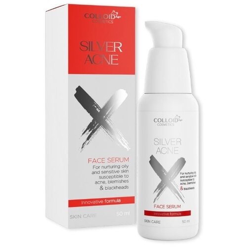 Koloid colloid silver acne x face serum 50ml Slike