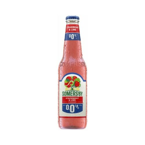 Carlsberg napitak somersby strawberry lime 0% 0,33 Slike
