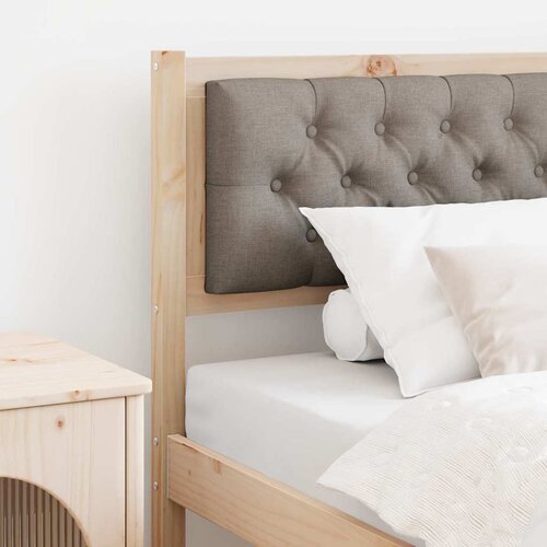 vidaXL Uzglavlje Ostalo Smeđa i taupe 90 cm Masivna borovina Cijene