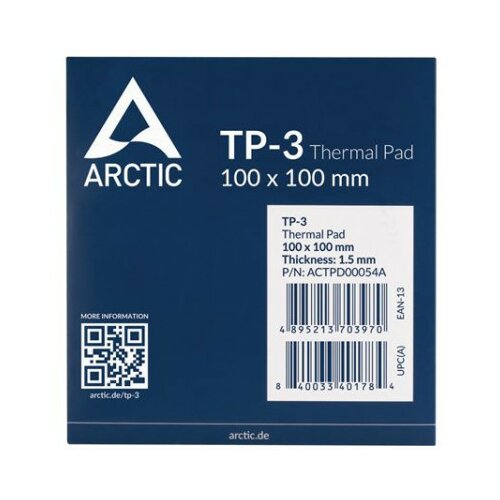Arctic CPU kuler dod TP-3 100x100mm, 1.5mm,Termalna podloga ( 0001361443 ) Cene