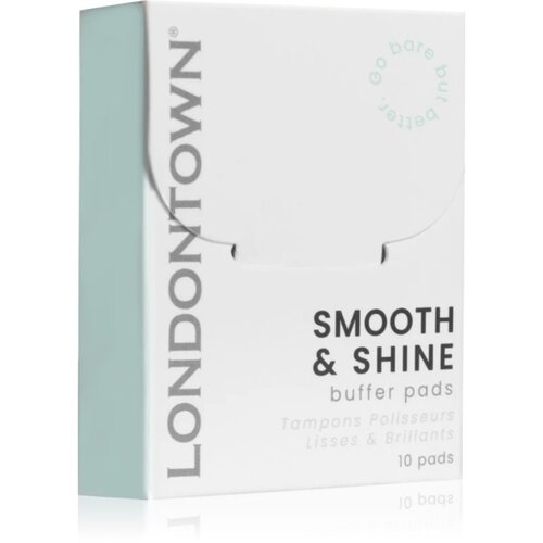 LONDONTOWN Smooth &amp;amp; Shine blazinice za či&amp;scaron;ćenje za nokte 10 kom Slike