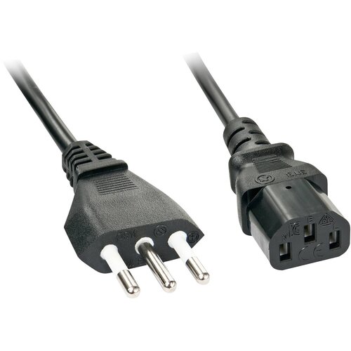 Lindy tok priključni kabel [1x italijanski mo&scaron;ki konektor - 1x ženski konektor IEC C13\, 10 A] 0.70 m črna, (20414653) Cene