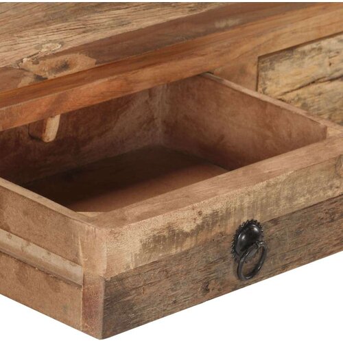 VidaXL Konzolni stol 90,5x30x75 cm masivno bagremovo i obnovljeno drvo Slike