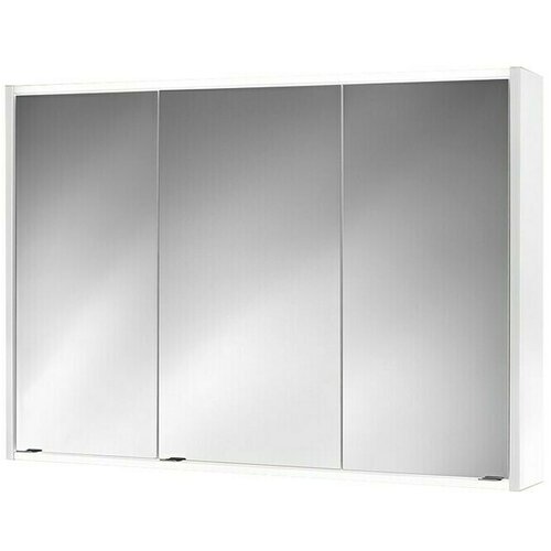 JOKEY Kupaonski ormarić s LED ogledalom Batu 100 (&amp;Scaron; x V: 100 x 70,8 cm, S osvjetljenjem, MDF, Bijele boje) Slike