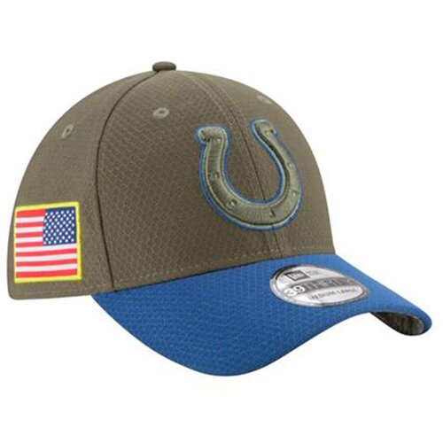 New Era Indianapolis Colts 39THIRTY 2017 Salute to Service kapa Cene