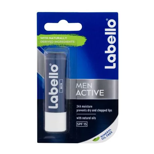 Labello Men Active vlažilen balzam za ustnice 4.8 g