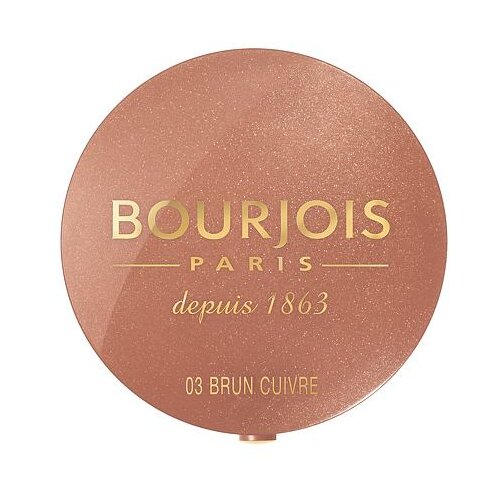 Bourjois little Round Pot rdečilo za obraz 2,5 g odtenek 03 Brun Cuivr&amp;eacute; za ženske Slike