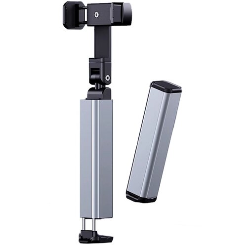 INF Zložljivo stojalo za telefon 360&amp;deg; vrtljivo, ABS+aluminij Silver, (5000284171) Slike