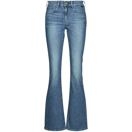 G-star Raw Jeans flare 3301 Flare Modra