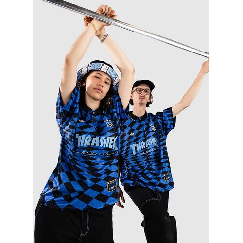 adidas Skateboarding x Thrasher x AFA Argentina Jersey T-shirt black / blue Cene
