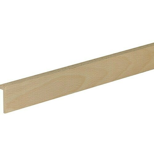 PROFILES AND MORE Rubna lajsna s utorom (95 cm x 40 mm x 13 mm, Bukva, Neobrađeno) Cijene