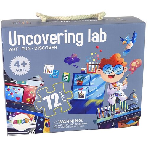  Zagonetke za djecu science laboratory puzzle 72 elem Slike