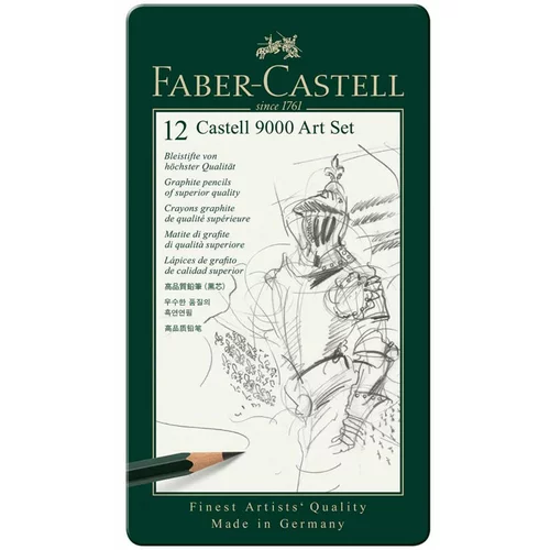 Faber-castell Grafitni svinčnik Art 9000, 12 kosov